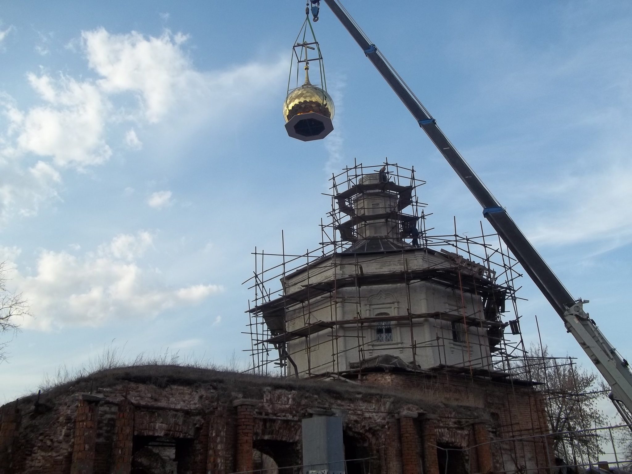 Иконостас храма Сретения Господня Серпухов